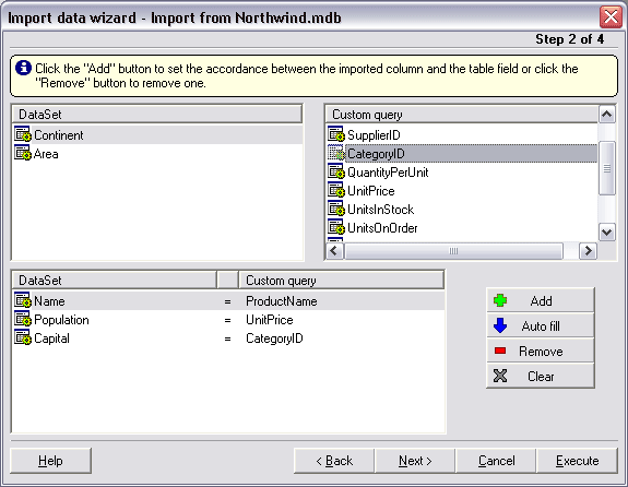 EMS QuickImport Screenshot